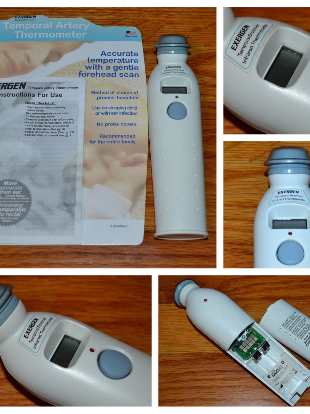 Exergen Temporal Artery Thermometer